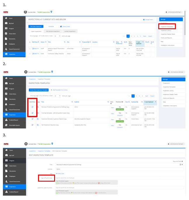 How do I use the custom 'Sign-Off Authorities' field to give others ...